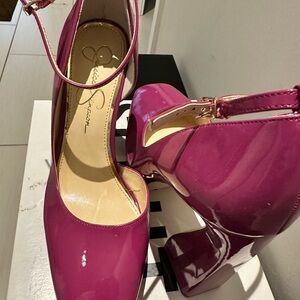 Jessica Simpson Patent Leather Platform Shoes